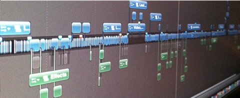 Frozen timeline